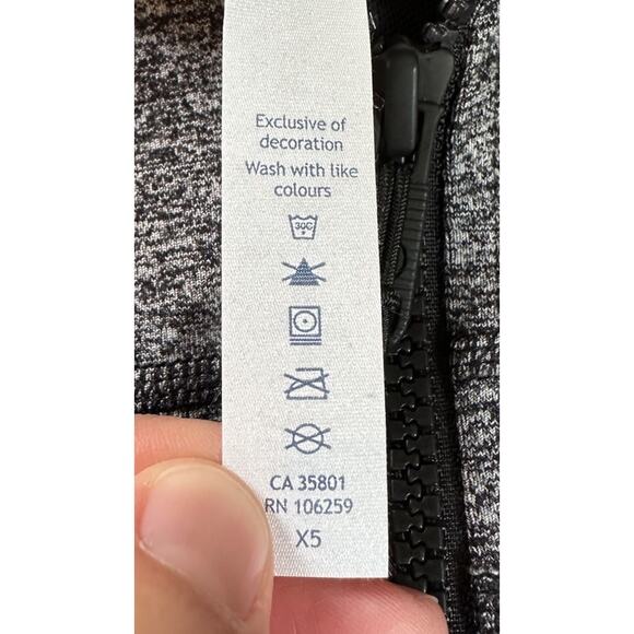 NWT $118 Lululemon Heather Define Jacket Size 12 Women’s Black White - Picture 4 of 8